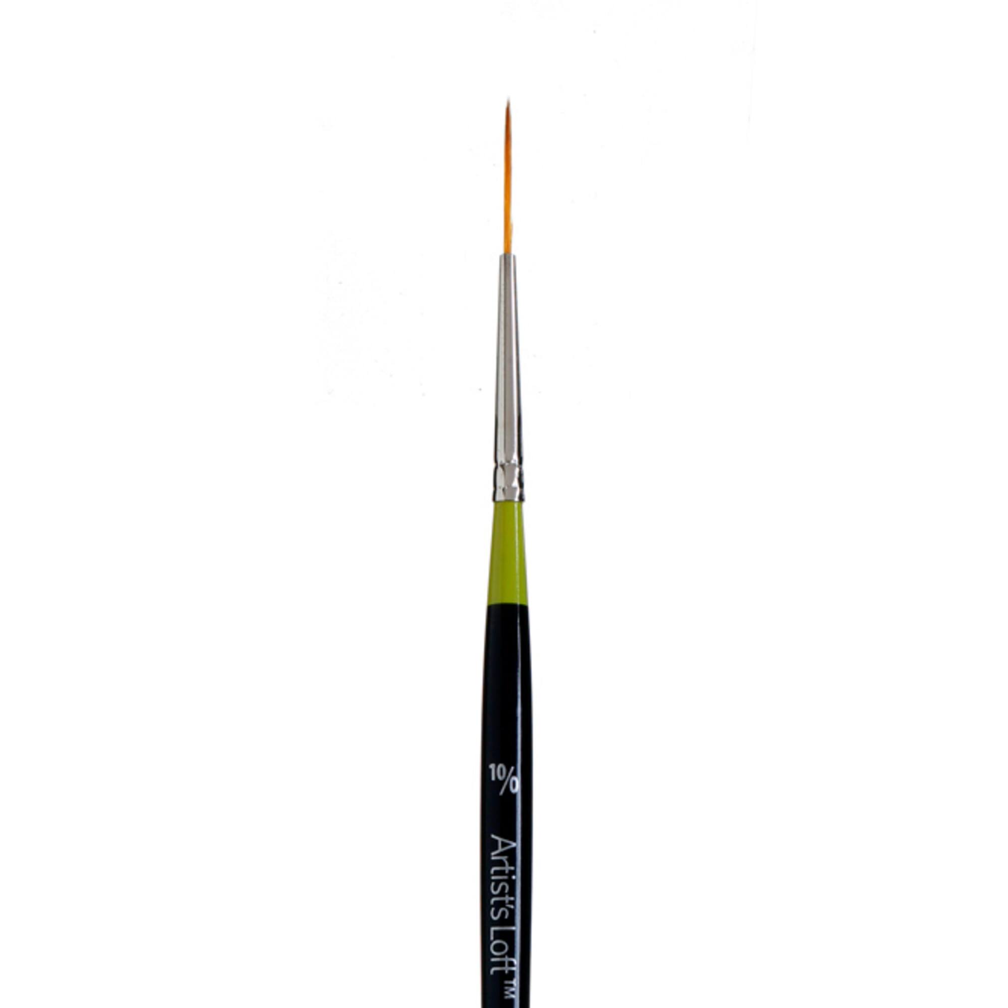 Golden Taklon Short Handle Script Liner Brush by Artist's Loft™ Vienna